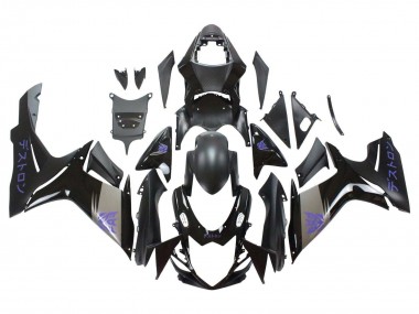 Online 2011-2024 Suzuki GSXR 600 / GSXR 750 Motorcycle Fairings - Matte Black Grey Purple Canada
