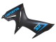 2011-2024 Suzuki GSXR 600 / GSXR 750 Motorcycle Fairing - Blue Matte Black Canada