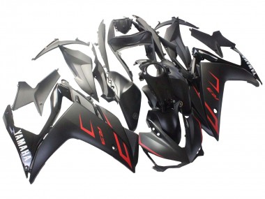 Online 2015-2018 Yamaha YZF R3/R25 Motorcycle Fairings - Glossy Black Matte Black Red Canada