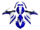 2015-2018 Yamaha YZF R3/R25 Motorcycle Fairings - White Blue Black Racing Canada