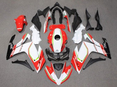 Online 2015-2018 Yamaha YZF R3/R25 Motorcycle Fairings - White Red Green Black Motul Canada