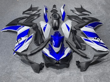 Online 2015-2018 Yamaha YZF R3/R25 Motorcycle Fairings - White Blue Canada