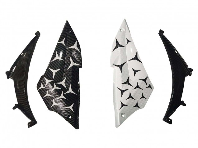 2015-2018 Yamaha YZF R3/R25 Motorcycle Fairings - White Green Glossy Black Canada