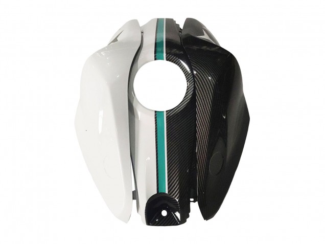 2015-2018 Yamaha YZF R3/R25 Motorcycle Fairings - White Green Glossy Black Canada