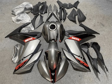 Online 2015-2018 Yamaha YZF R3/R25 Motorcycle Fairings - Silver Red Black Racing Canada