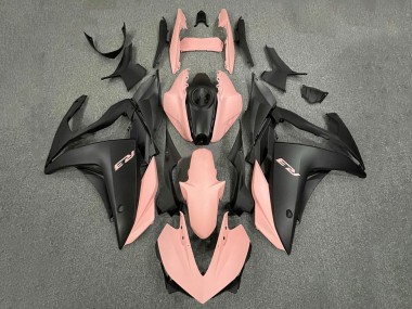 Online 2015-2018 Yamaha YZF R3/R25 Motorcycle Fairings - Pink Matte Black Canada