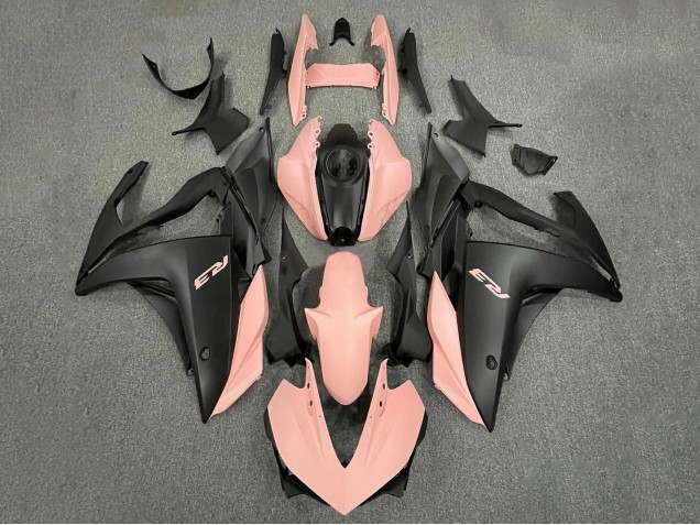 2015-2018 Yamaha YZF R3/R25 Motorcycle Fairings - Pink Matte Black Canada
