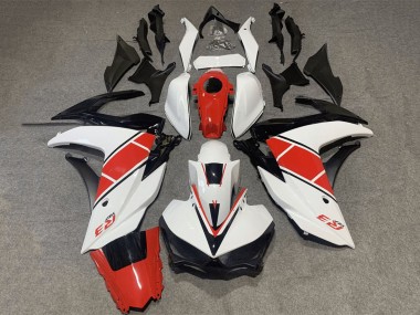 Online 2015-2018 Yamaha YZF R3/R25 Motorcycle Fairing - White Red Black Canada