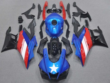 Online 2015-2018 Yamaha YZF R3/R25 Motorcycle Fairings - Blue White Red Black Canada