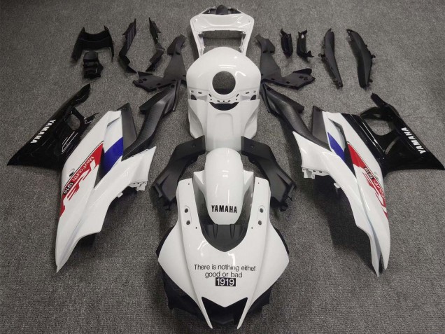 2019-2021 Yamaha YZF R3/R25 Motorcycle Fairings - White Red Blue Black Carbon Fiber 1919 Canada