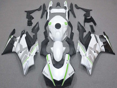 Online 2019-2021 Yamaha YZF R3/R25 Motorcycle Fairings - White Green Silver Black Canada