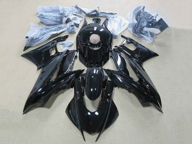 Online 2019-2021 Yamaha YZF R3/R25 Motorcycle Fairing - Glossy Black Canada