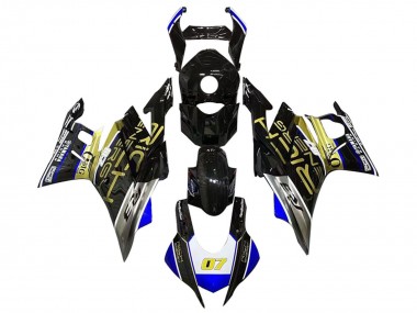 Online 2019-2021 Yamaha YZF R3/R25 Motorcycle Fairings - White Blue Black Gold Trick Star 07 Canada