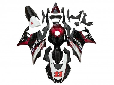 Online 2019-2021 Yamaha YZF R3/R25 Motorcycle Fairings - White Red Black 11 Canada