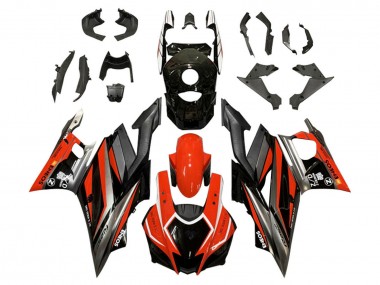 Online 2019-2021 Yamaha YZF R3/R25 Motorcycle Fairings - Red Grey Black ENEOS Canada