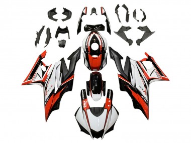 Online 2019-2021 Yamaha YZF R3/R25 Motorcycle Fairing - White Red Black Canada