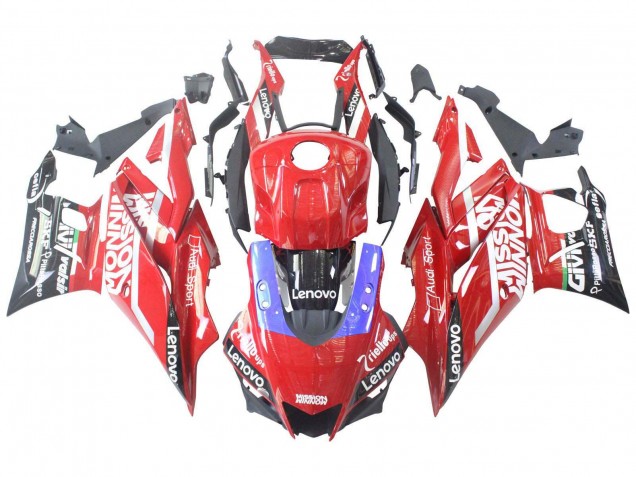 2019-2021 Yamaha YZF R3/R25 Motorcycle Fairings - Red Purple Black Valsir Lenovo Canada