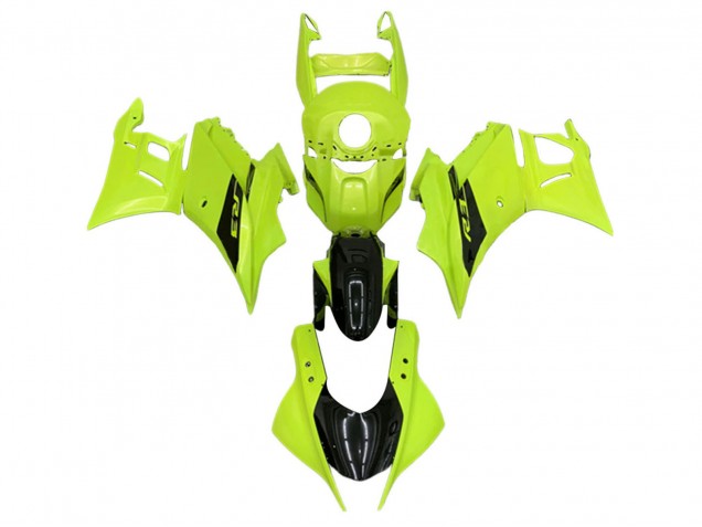 2019-2021 Yamaha YZF R3/R25 Motorcycle Fairings - Neon Green Black Canada
