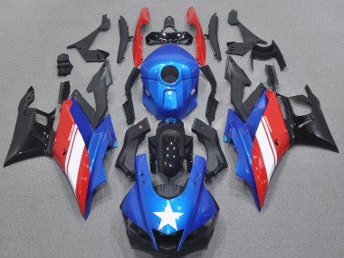 Online 2022-2024 Yamaha YZF R3/R25 Motorcycle Fairing Kits - Blue White Red Black Canada