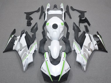 Online 2022-2024 Yamaha YZF R3/R25 Motorcycle Fairings - White Green Silver Black Canada