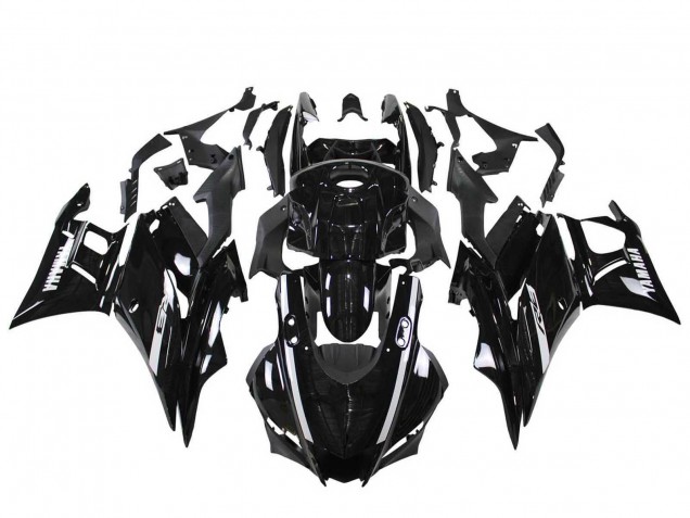 2022-2024 Yamaha YZF R3/R25 Motorcycle Fairings - Glossy Black Canada