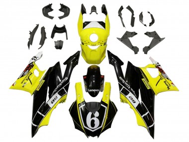 Online 2022-2024 Yamaha YZF R3/R25 Motorcycle Fairings - Yellow White Black Lenovo 6 Canada