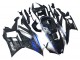 2022-2024 Yamaha YZF R3/R25 Motorcycle Fairings - Marble Black Silver Blue Forged Carbon Fiber Style Canada