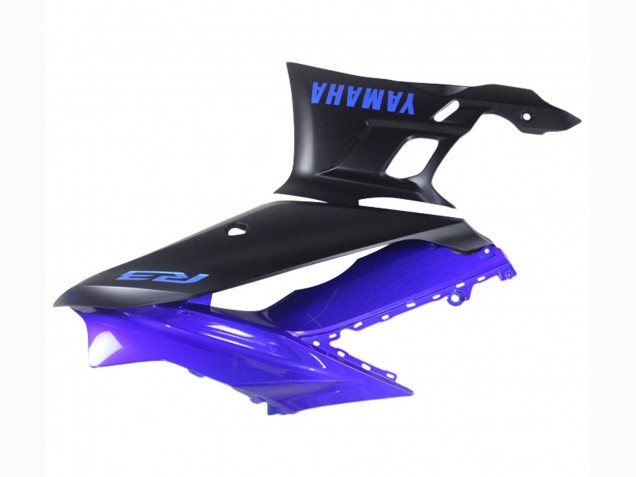 2022-2024 Yamaha YZF R3/R25 Motorcycle Fairing - Blue Matte Black Canada