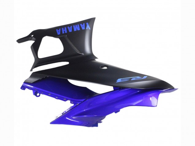 2022-2024 Yamaha YZF R3/R25 Motorcycle Fairing - Blue Matte Black Canada