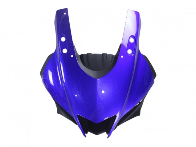 2022-2024 Yamaha YZF R3/R25 Motorcycle Fairing - Blue Matte Black Canada