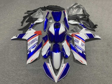 Online 2022-2024 Yamaha YZF R3/R25 Motorcycle Fairings - Blue White Red Semakin Didepan Canada