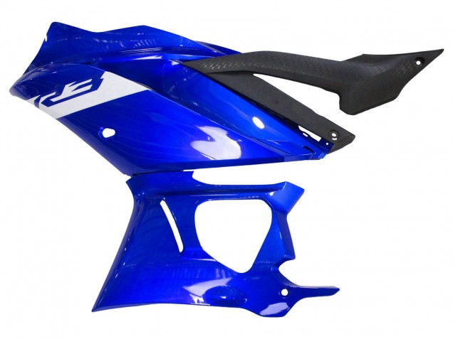 2022-2024 Yamaha YZF R3/R25 Motorcycle Fairings - Blue White Matte Black Canada