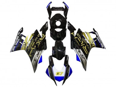 Online 2022-2024 Yamaha YZF R3/R25 Motorcycle Fairings - White Blue Gold Glossy Black Canada