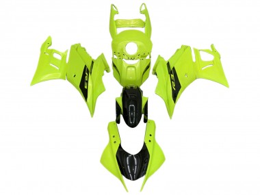 Online 2022-2024 Yamaha YZF R3/R25 Motorcycle Fairings - Neon Green Glossy Black Canada