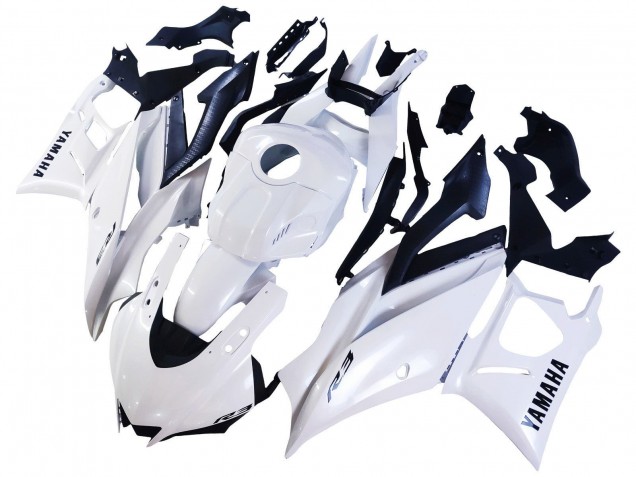 2022-2024 Yamaha YZF R3/R25 Motorcycle Fairings - White Canada
