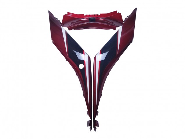 2022-2024 Yamaha YZF R3/R25 Motorcycle Fairing - Red White Glossy Black Canada