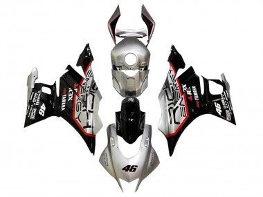 Online 2022-2024 Yamaha YZF R3/R25 Motorcycle Fairings - Silver Red Black 46 Canada