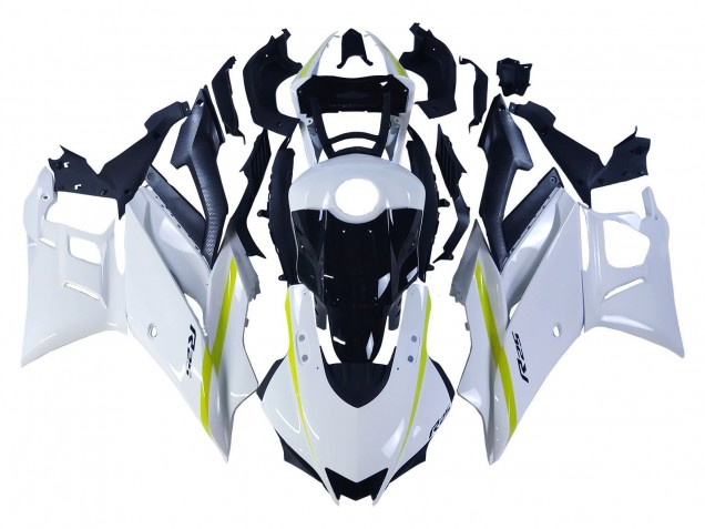 2022-2024 Yamaha YZF R3/R25 Motorcycle Fairings - White Yellow Black Canada