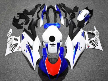 Online 2022-2024 Yamaha YZF R3/R25 Motorcycle Fairings - White Blue Red Black Motul Canada