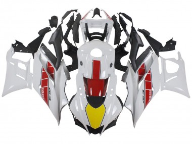 Online 2022-2024 Yamaha YZF R3/R25 Motorcycle Fairings - White Red Yellow Black Canada
