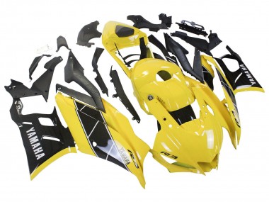 Online 2022-2024 Yamaha YZF R3/R25 Motorcycle Fairing - Yellow Black Canada