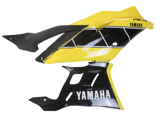 2022-2024 Yamaha YZF R3/R25 Motorcycle Fairing - Yellow Black Canada