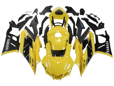 Online 2022-2024 Yamaha YZF R3/R25 Motorcycle Fairing - Yellow Black Canada
