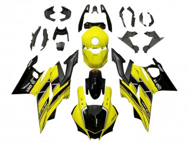 Online 2022-2024 Yamaha YZF R3/R25 Motorcycle Fairings - Yellow Black Canada
