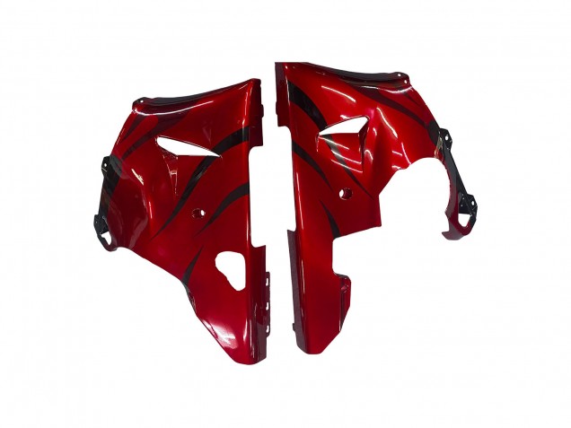 1998-1999 Yamaha YZF 1000 R1 Motorcycle Fairings - Glossy Black Red Canada
