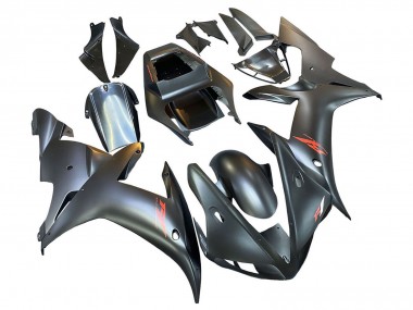 Online 2002-2003 Yamaha YZF 1000 R1 Motorcycle Fairings - Matte Black Red Canada