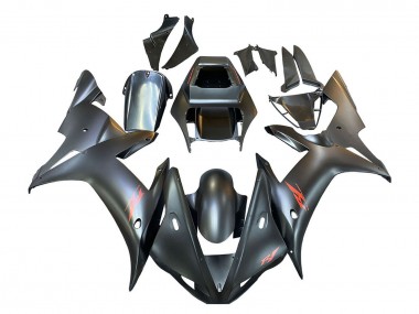 Online 2002-2003 Yamaha YZF 1000 R1 Motorcycle Fairings - Matte Black Red Canada