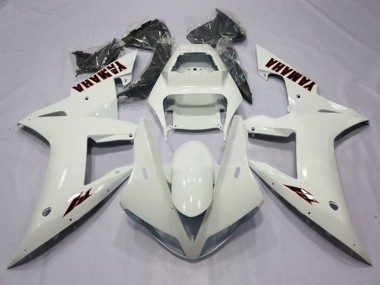 Online 2002-2003 Yamaha YZF 1000 R1 Motorcycle Fairings - Pearl White Black Canada