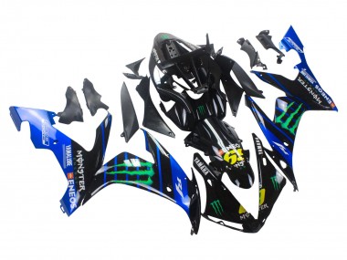 Online 2004-2006 Yamaha YZF 1000 R1 Motorcycle Fairings - Blue Black Yellow Green Monster Yamalube ENEOS 69 Canada