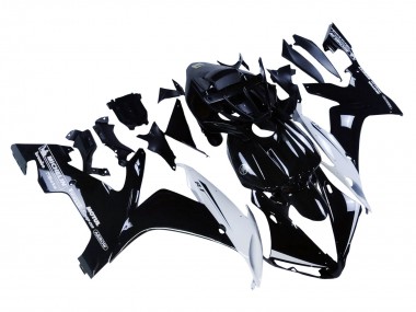 Online 2004-2006 Yamaha YZF 1000 R1 Motorcycle Fairings - Glossy Black White Motul Canada